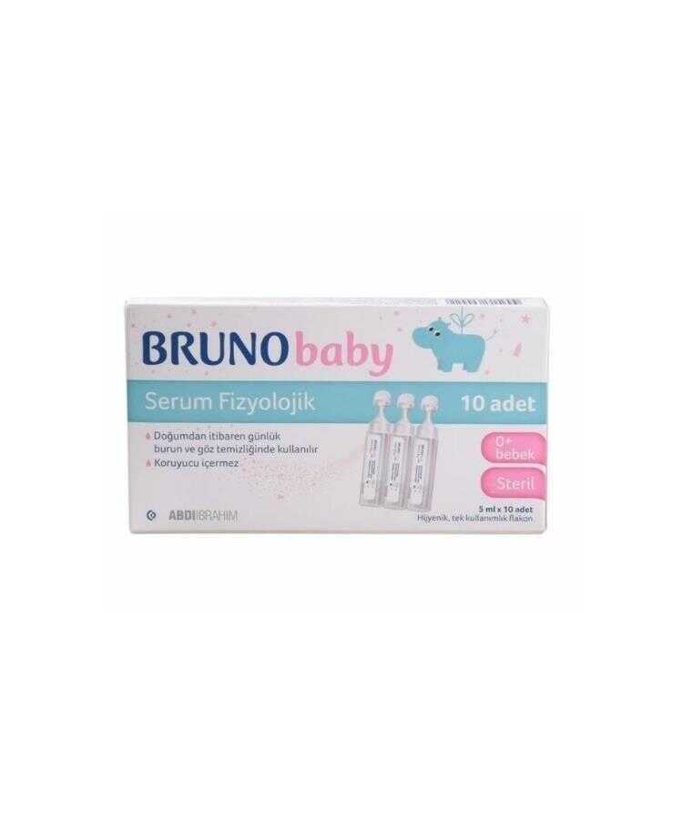 Bruno Baby 5 ML 10 Flk Serum Fizyolojik