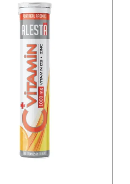 Alesta C Vit 1000 Mcg D3 Zink 20 Eff