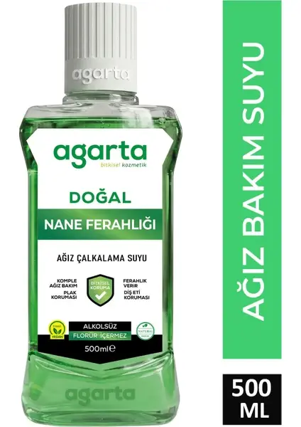 Agarta Agiz Bakim Suyu Naneli 500 ML