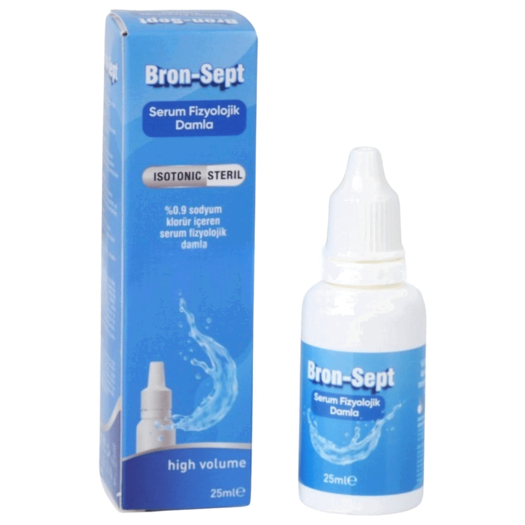 Bron-sept Serum Fizyolojik 25 ML Damla