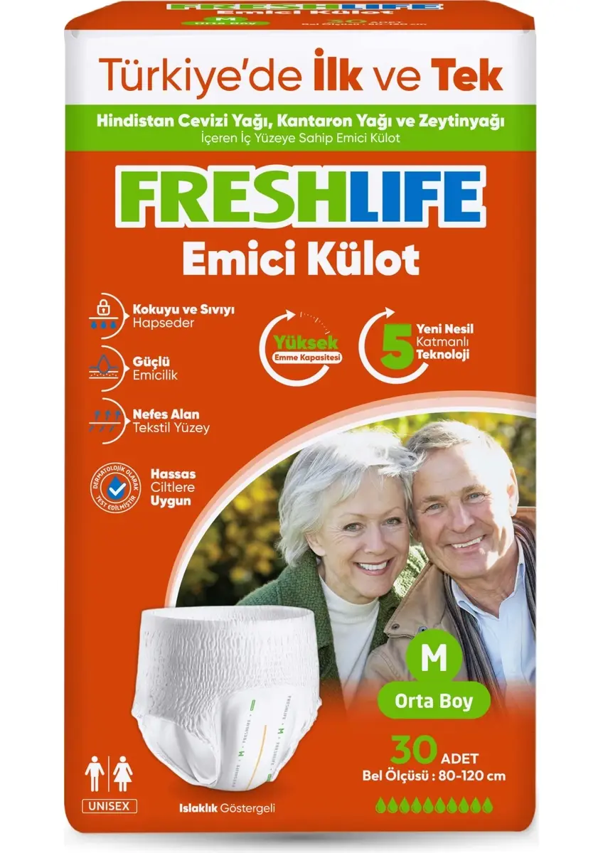 Freshlife Medium Emici Külot 30 Adet
