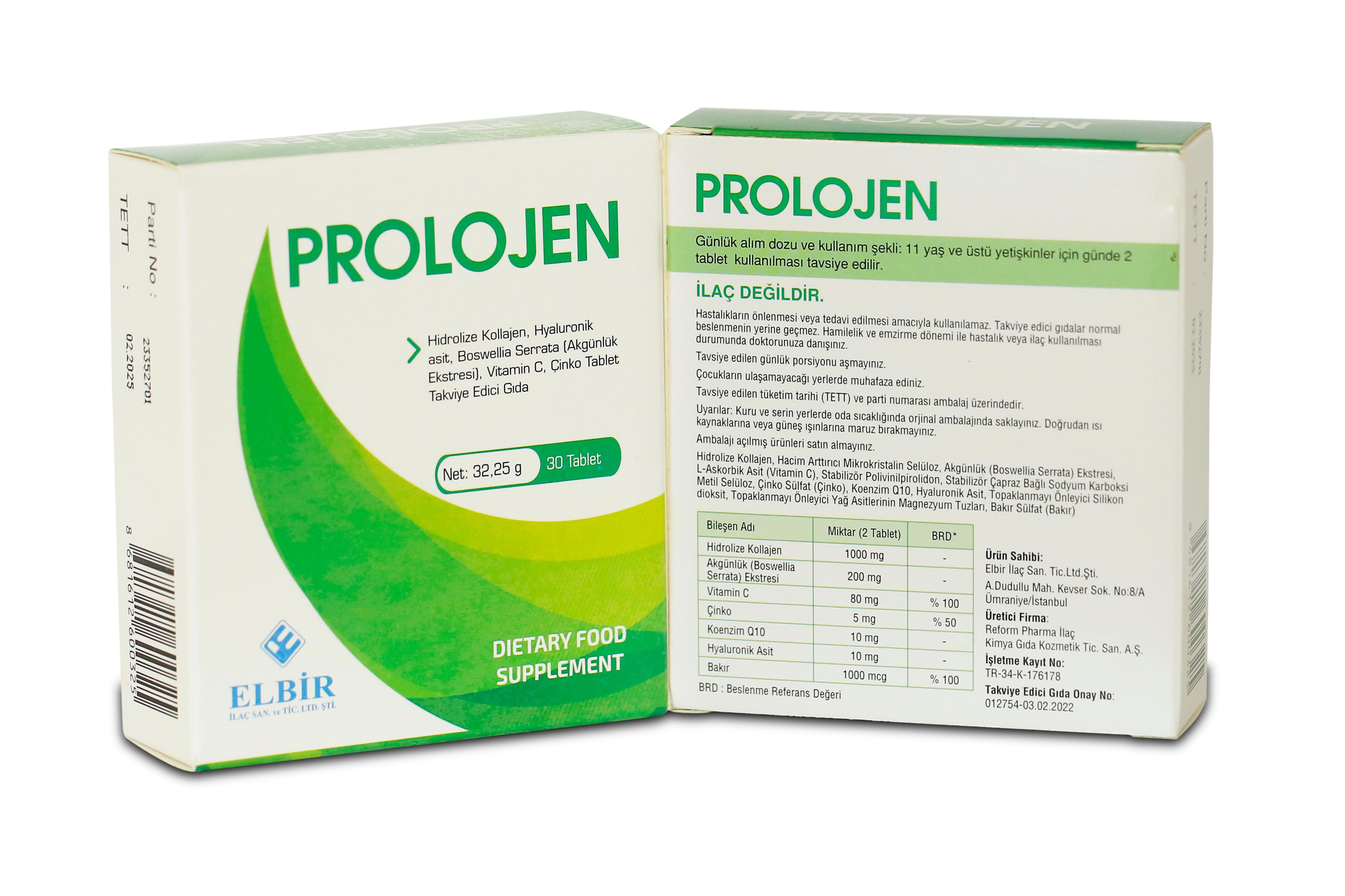 Prolojen Tablet