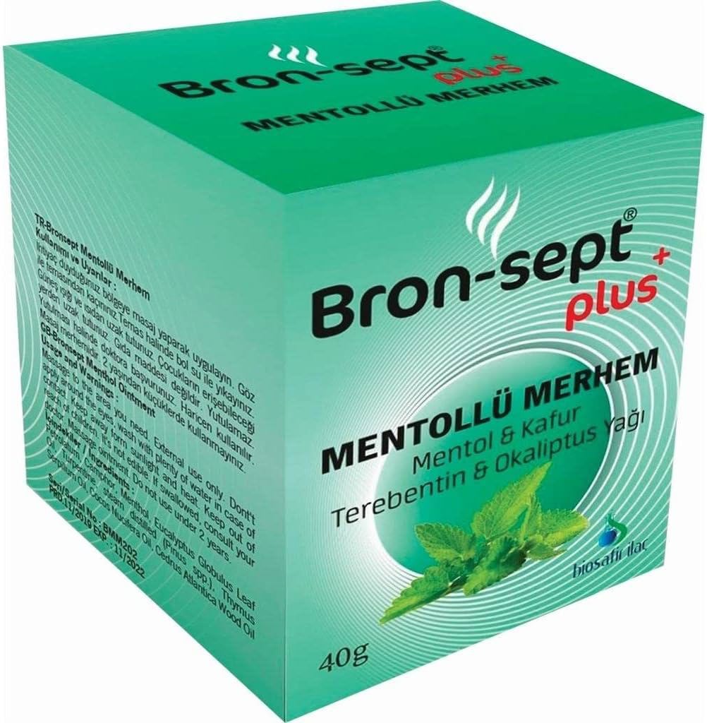 Bron-sept Plus Mentollu Merhem 40 GR