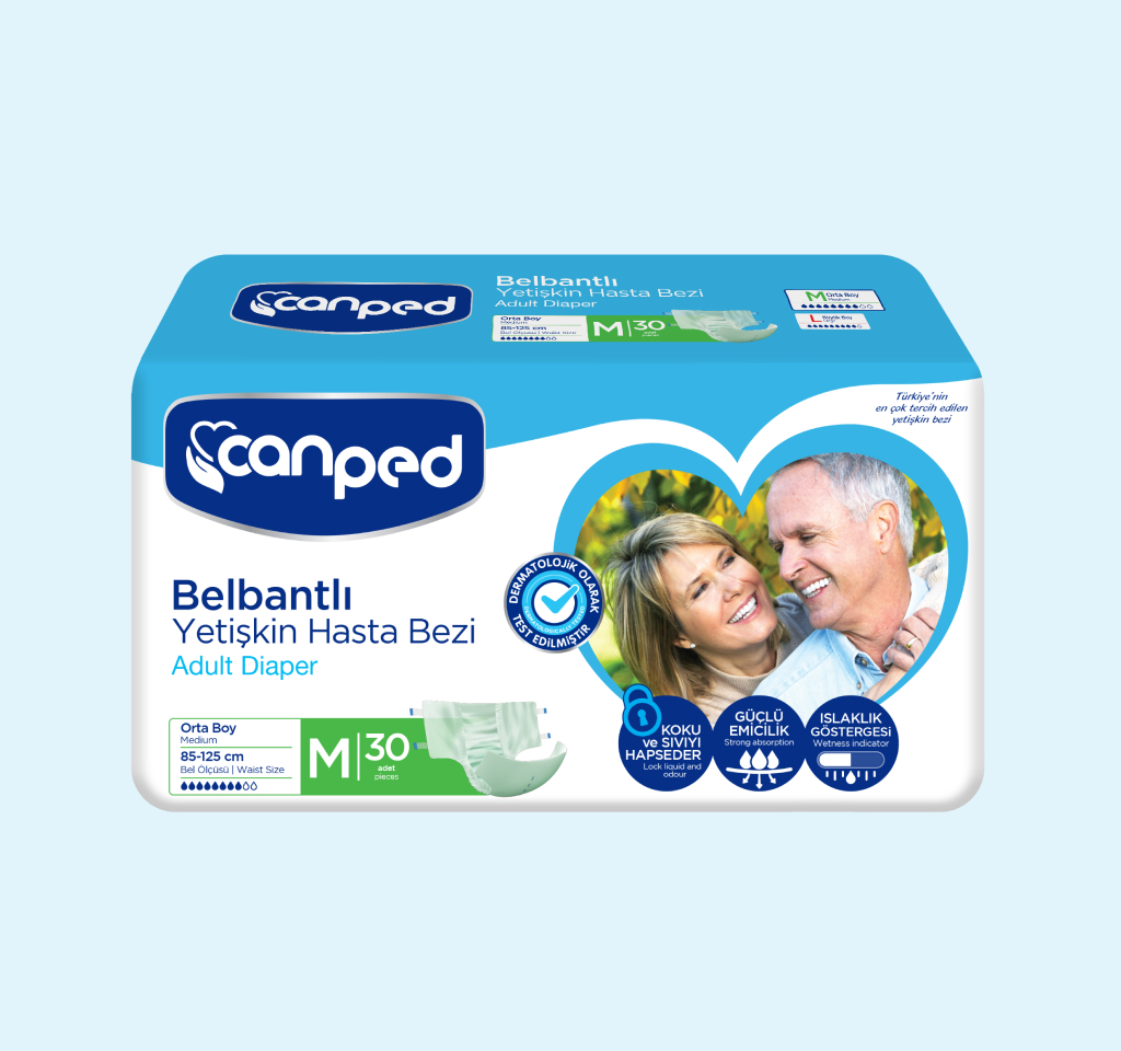 Canped Belbantlı Yetişkin Hasta Bezi
