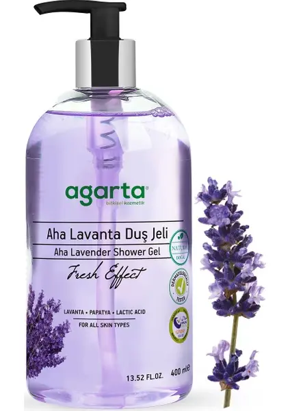 Agarta Doğal Aha Lavanta Duş Jeli 400 ml