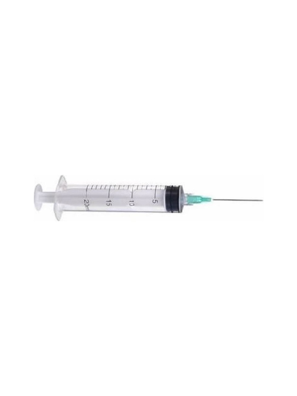 AYSET 20cc-3/P Contalı Yeşil İğneli Steril ENJEKTÖR