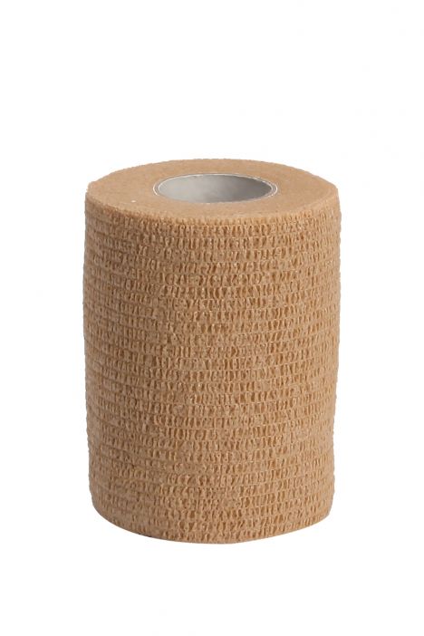 3596 Krep Kendinden Yapışkanlı Bandaj (coban) 7.5CMX450CM Ten