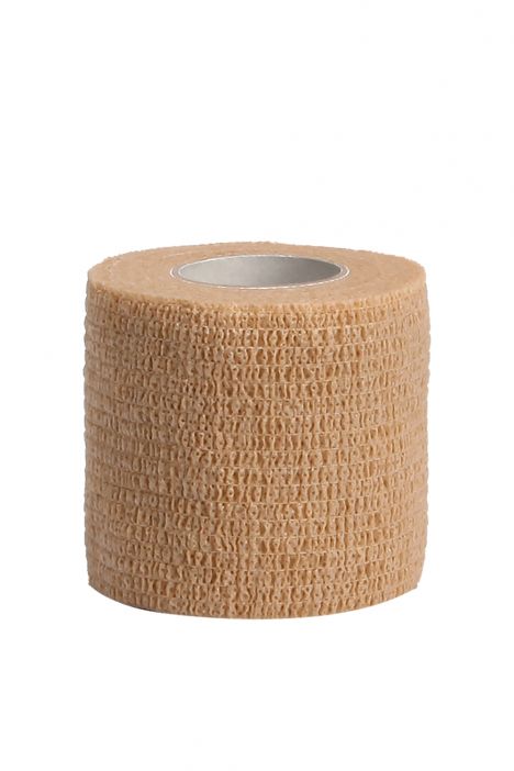 3594 Krep Kendinden Yapışkanlı Bandaj (coban) 2.5CMX450CM Ten